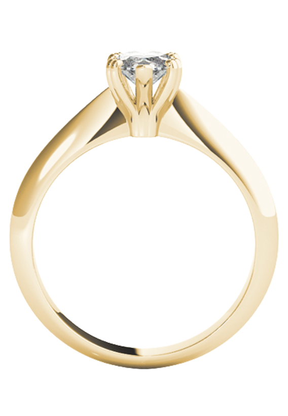 DOUBLE PRONG MARQUISE ENGAGEMENT RING