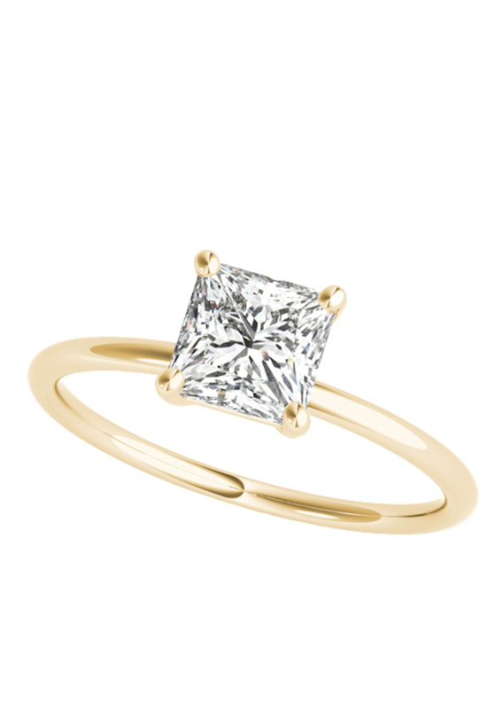 SOLITAIRE PRINCESS CUT