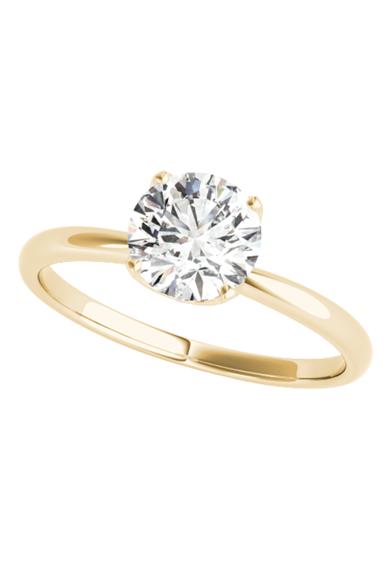 ENGAGEMENT RINGS ROUND CENTER