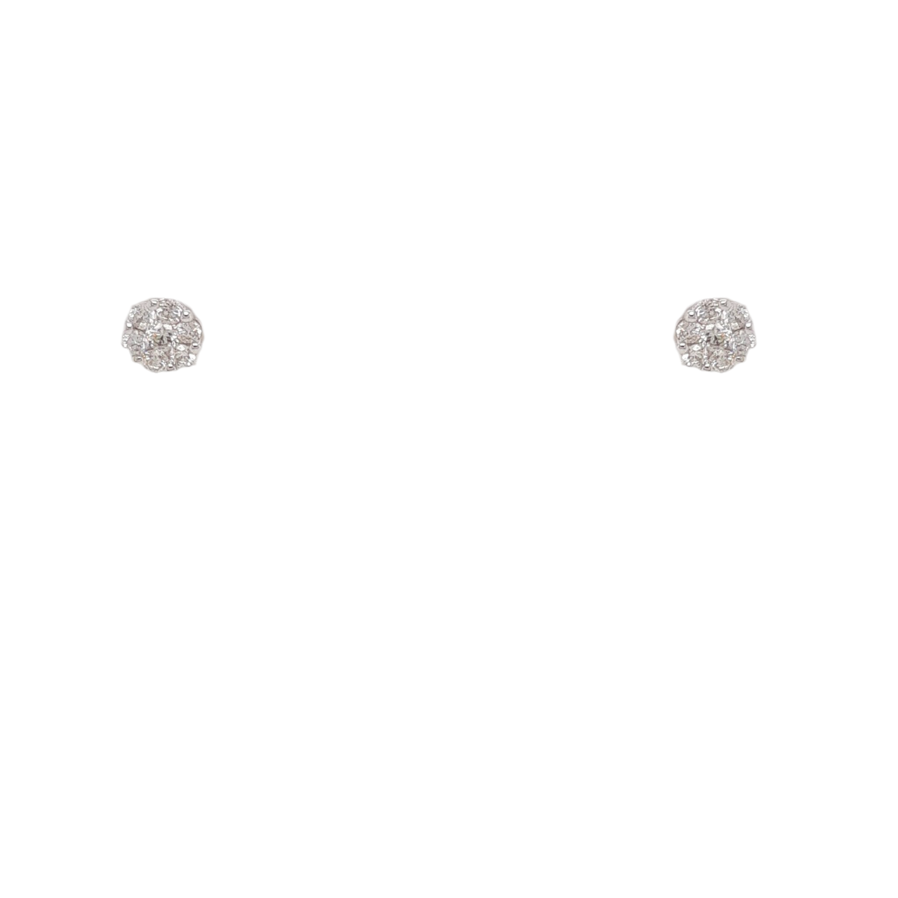 Ladies Diamond Stud Earrings 0.30 Carats