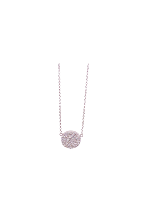 Ladies Diamond Necklace 0.44 Carats