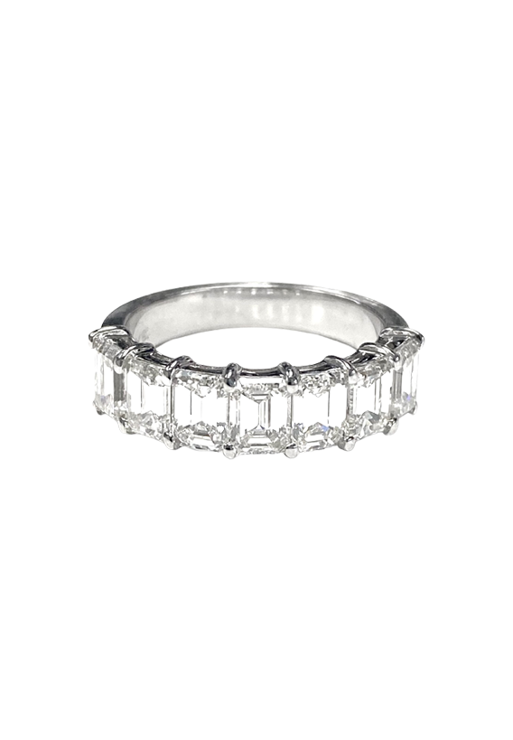Ladies Diamond Eternity Ring 2.87 Carats