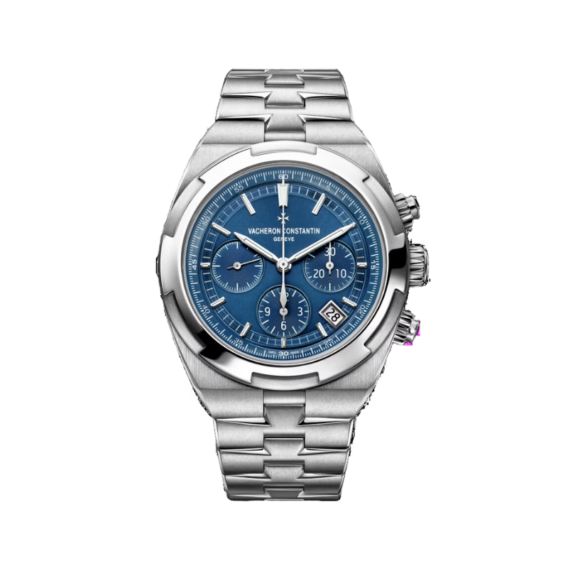 Vacheron Constantin Overseas Chronograph Steel Blue Dial - for