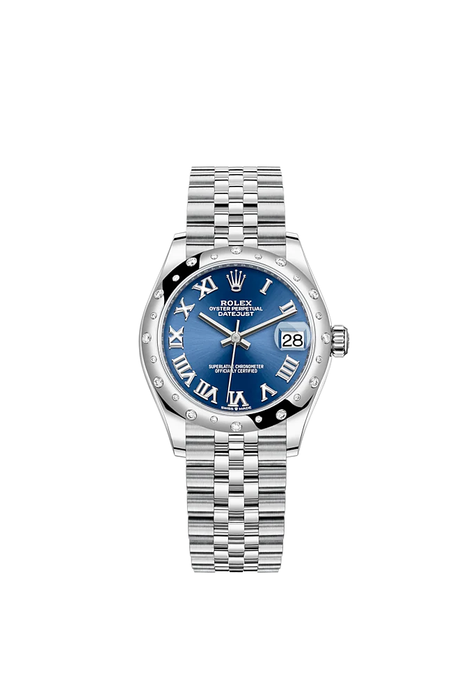 Datejust 31 31mm Jubilee Bracelet Oystersteel and White Gold with