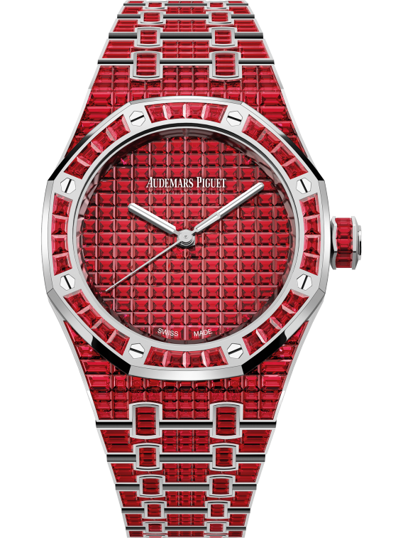 Royal oak 2024 red dial