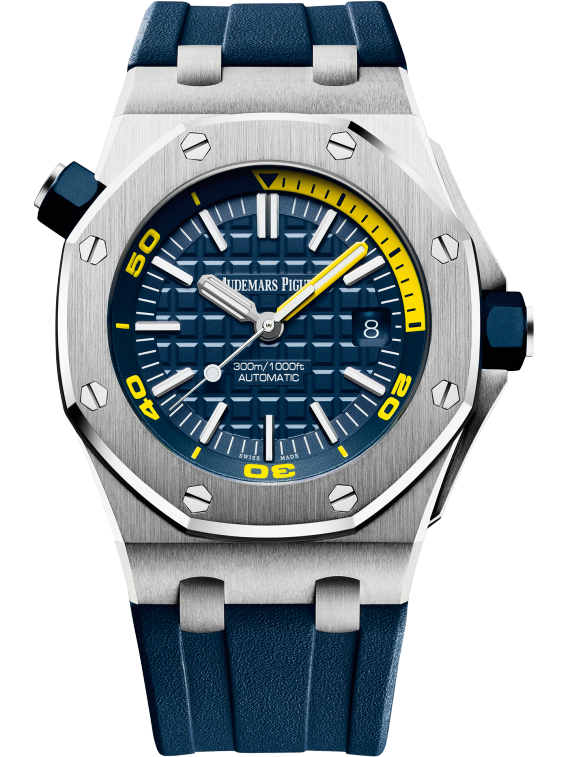 Audemars piguet royal oak offshore blue rubber strap sale