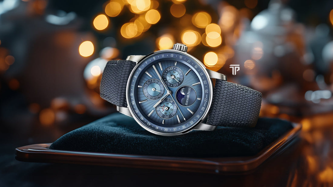 New AP Perpetual Calendar Watches featuring Caliber 7138 and elegant Swiss design, marking 150 years of watchmaking excellence.
