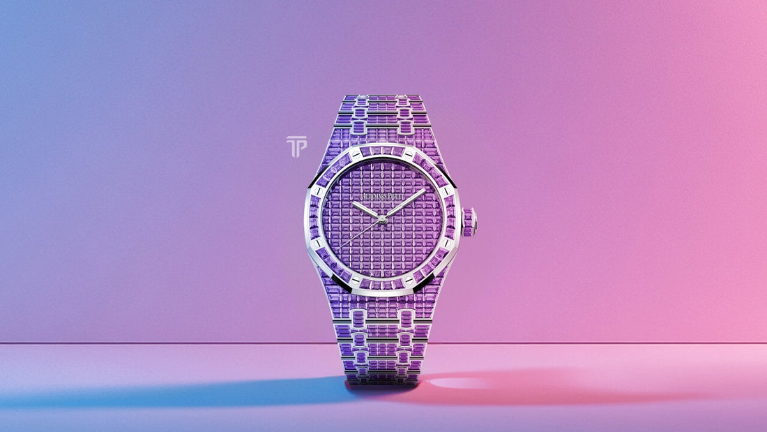 Audemars Piguet Amethyst luxury purple watches featuring unique designs and a refined look.