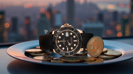 Buy luxury watches using Bitcoin at TPT Miami showroom