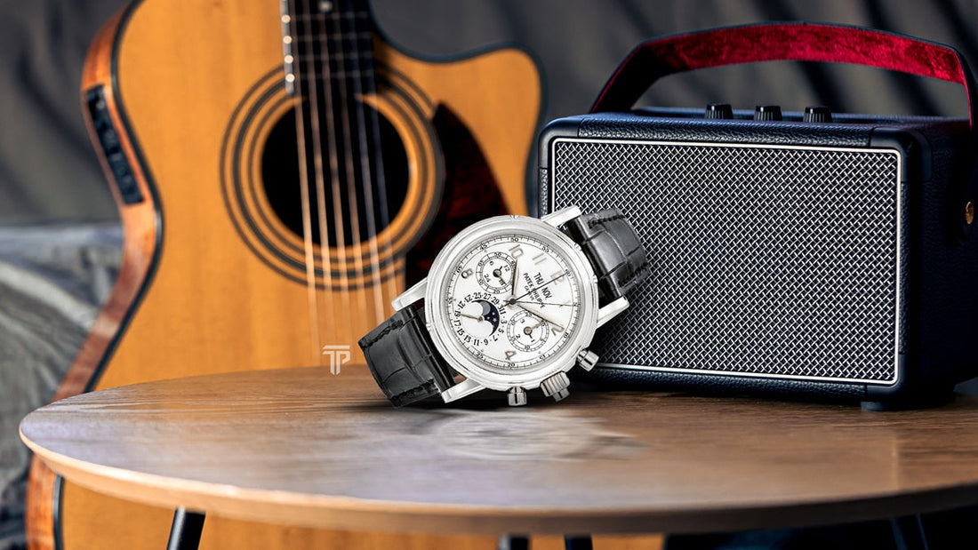 Patek on TIME Magazine Cover featuring Ed Sheeran and rare Patek Philippe 5004A watch, celebrated by collectors and horology fans