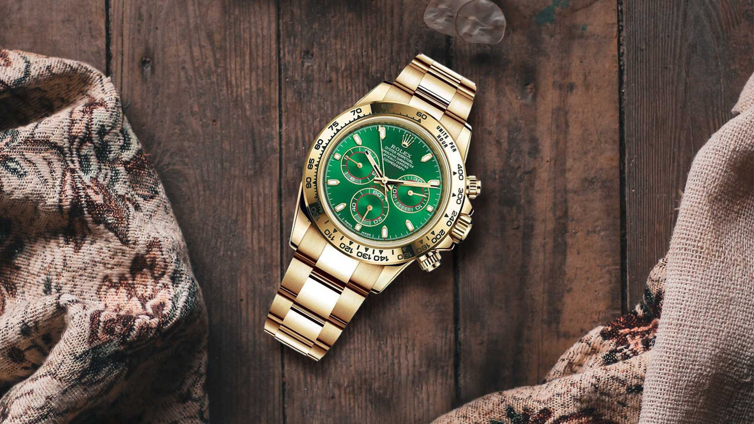 John Meyer's Rolex 116508: Flaunting Gold and Green