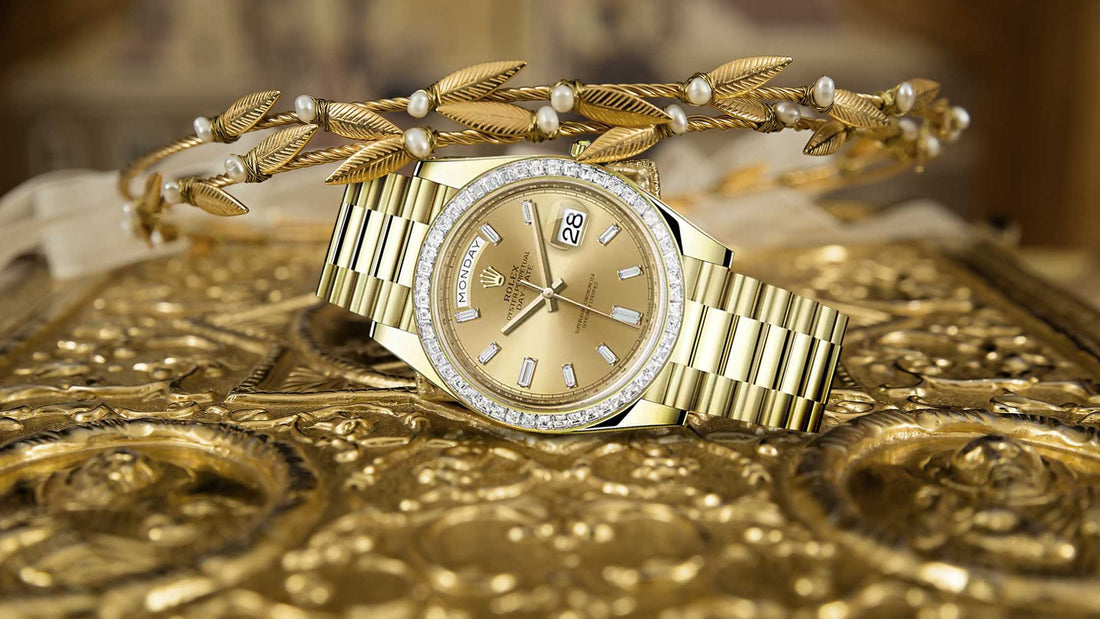 The Rolex 228398TBR-0002: A Luxurious Yellow Gold and Diamond Timepiece