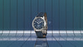 Patek Philippe 5328G-001 with 8 day manual wind watch movement in white gold and Calatrava watch design