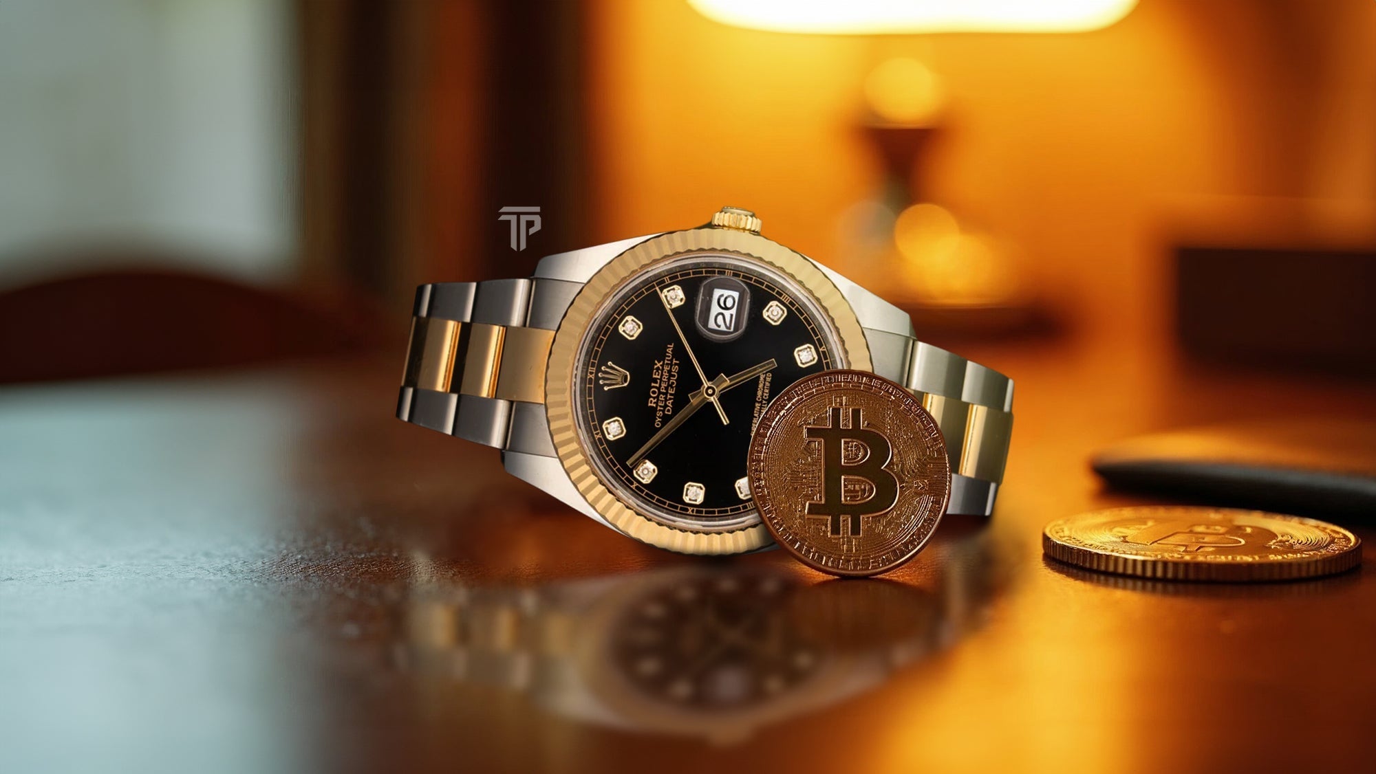 Purchase a Rolex with Bitcoin at TPT Miami luxury watch shop