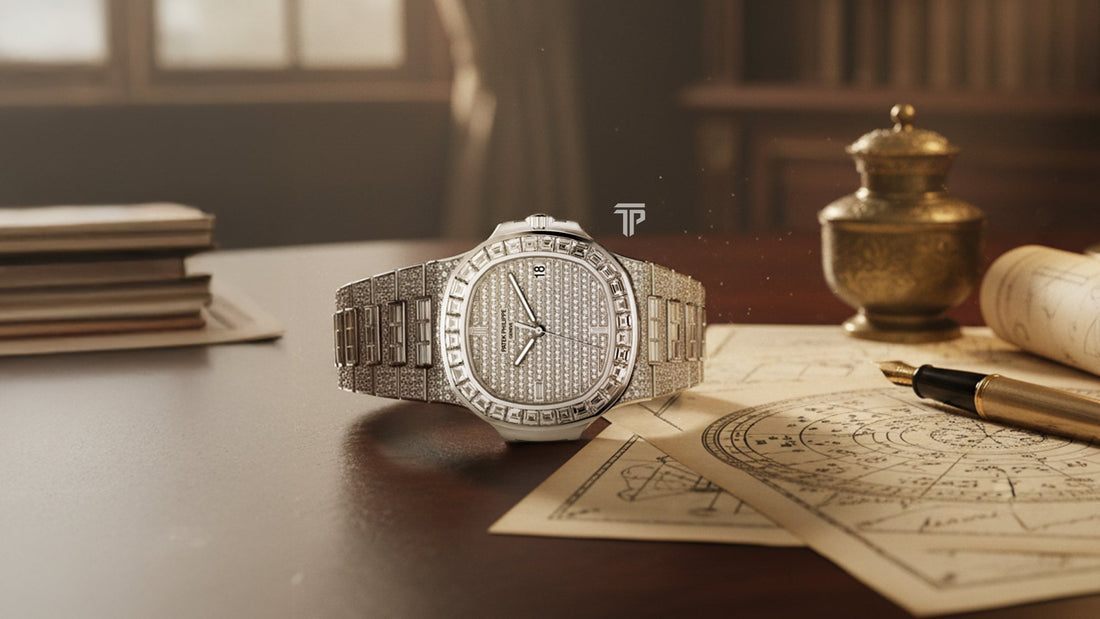 Patek Philippe Nautilus watches on integrated steel bracelets