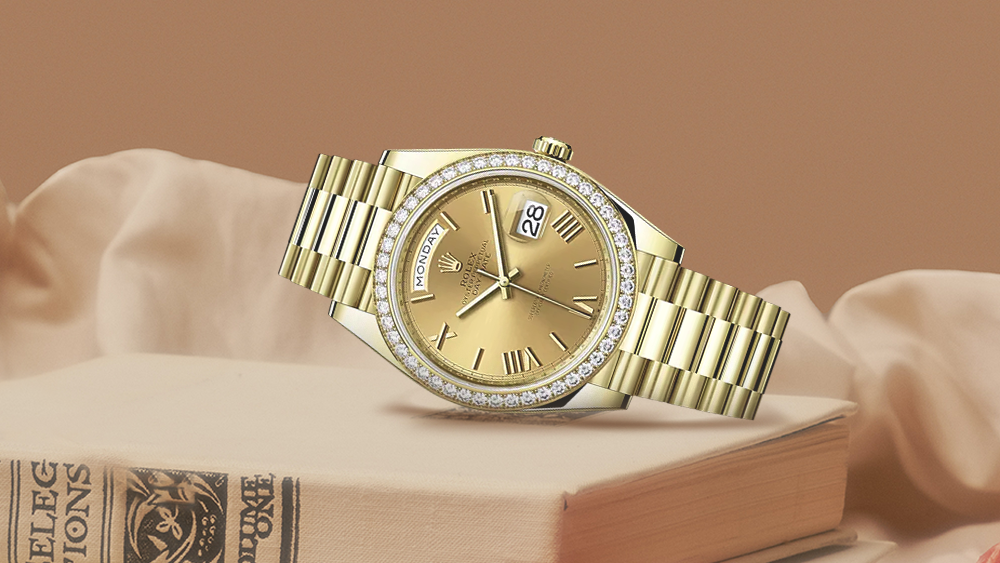 The Luxurious Rolex Oyster Perpetual Day-Date 40 18 Kt Yellow Gold