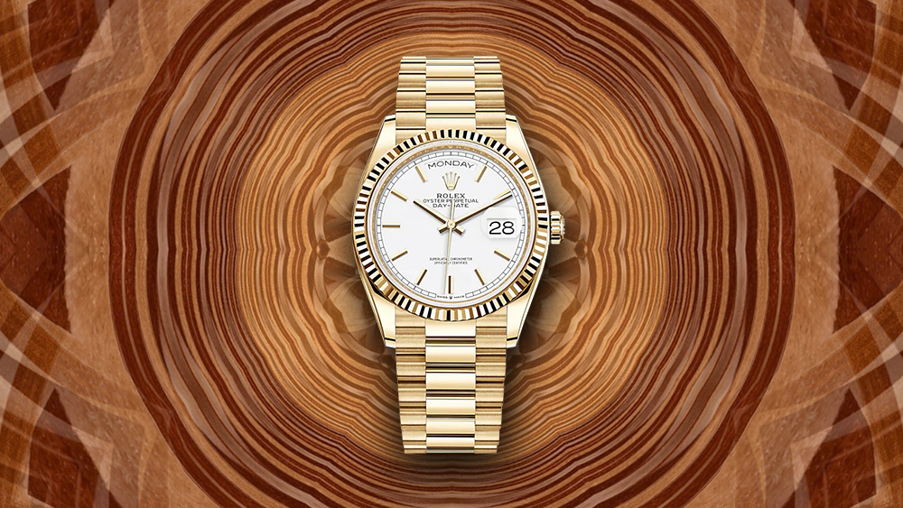 The Rolex Day-Date 36 in 18 Kt Yellow Gold with a White Dial: a Timeless Classic