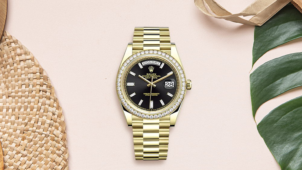 The Ultimate Luxury: Rolex Oyster Perpetual Day-Date 40 in 18 KT Yellow Gold
