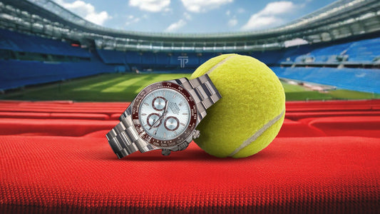 Tom Holland flaunts Rare Rolex Platinum Daytona at Wimbledon 2025 on his wrist