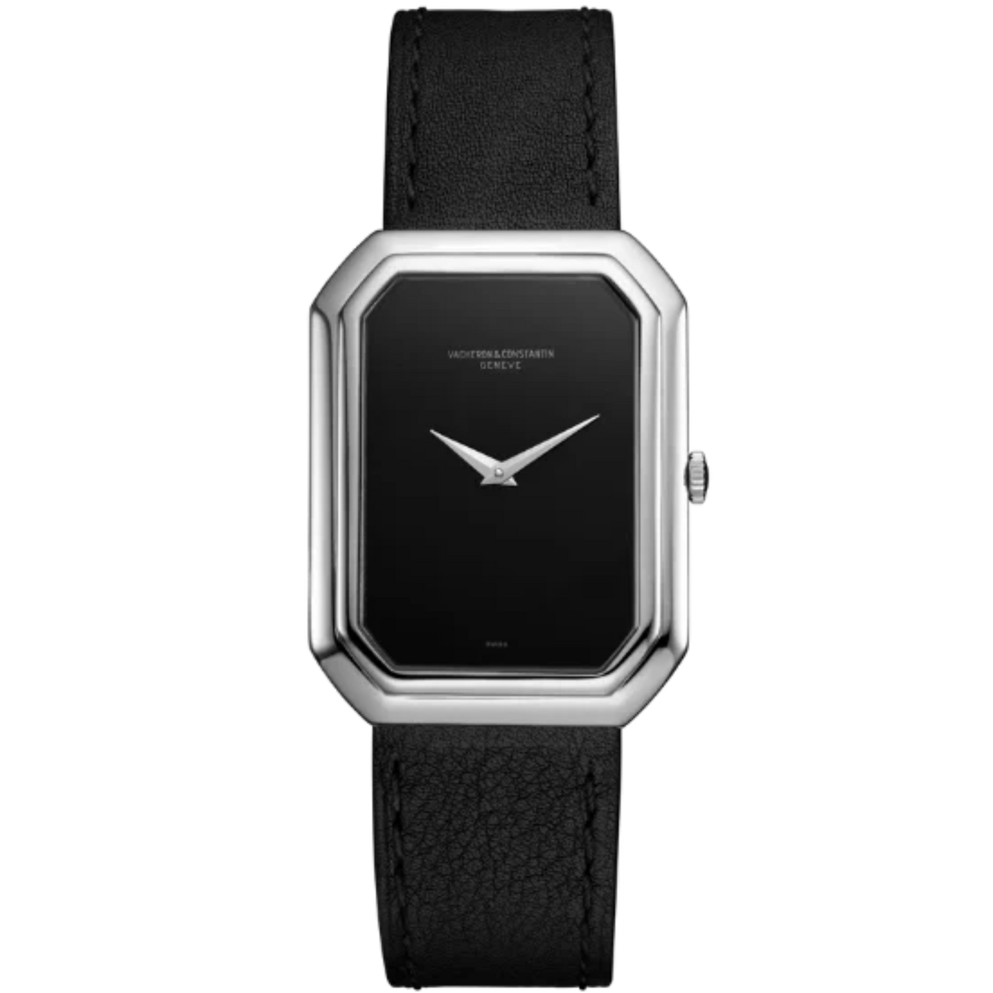 LES COLLECTIONNEURS REFERENCE 34004 38 MM 18K WHITE GOLD WITH BLACK DIAL