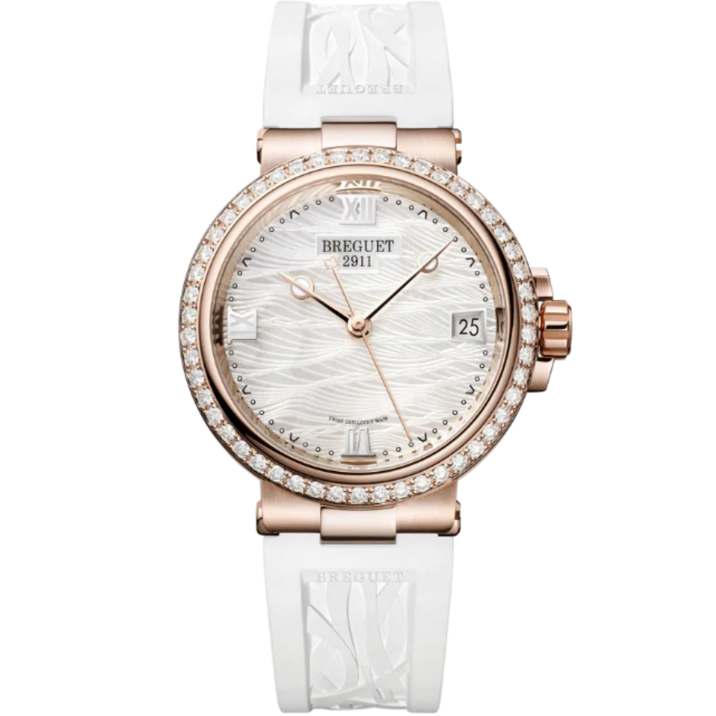 MARINE DAME 9518 34 MM ROSE GOLD WITH MOTHER OF PEARL DIAL