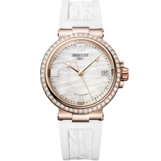 MARINE DAME 9518 34 MM ROSE GOLD WITH MOTHER OF PEARL DIAL