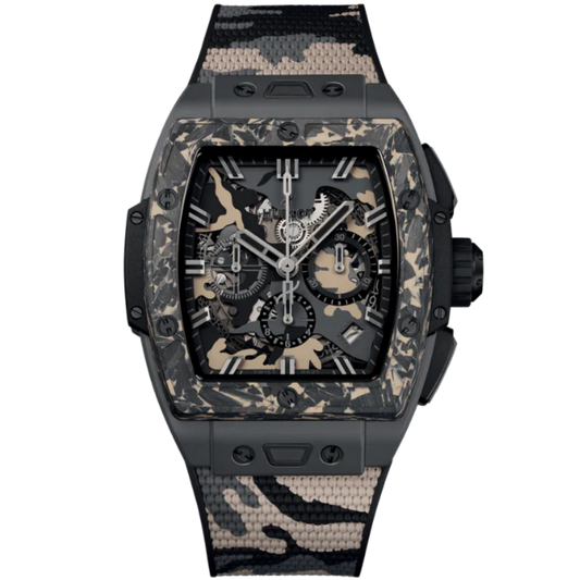 SPIRIT OF BIG BANG 42 MM CERAMIC CARBON BEIGE CAMO