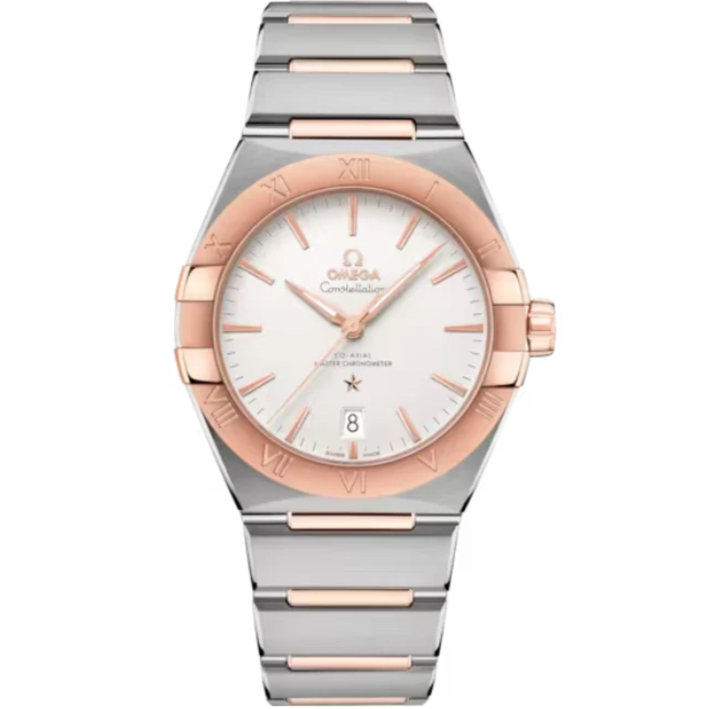 CONSTELLATION 39 MM STAINLESS STEEL - SEDNA™ GOLD WITH SILVER DIAL
