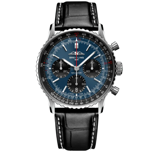 NAVITIMER B01 CHRONOGRAPH 41 MM STAINLESS STEEL WITH BLUE DIAL