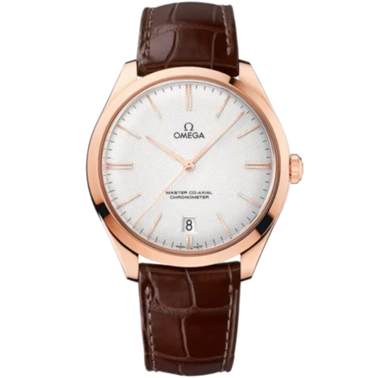 DE VILLE TRÉSOR 40 MM SEDNA™ GOLD WITH SILVER DIAL
