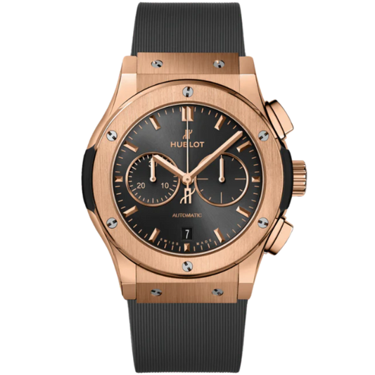 CLASSIC FUSION 42MM RACING GREY CHRONOGRAPH KING GOLD