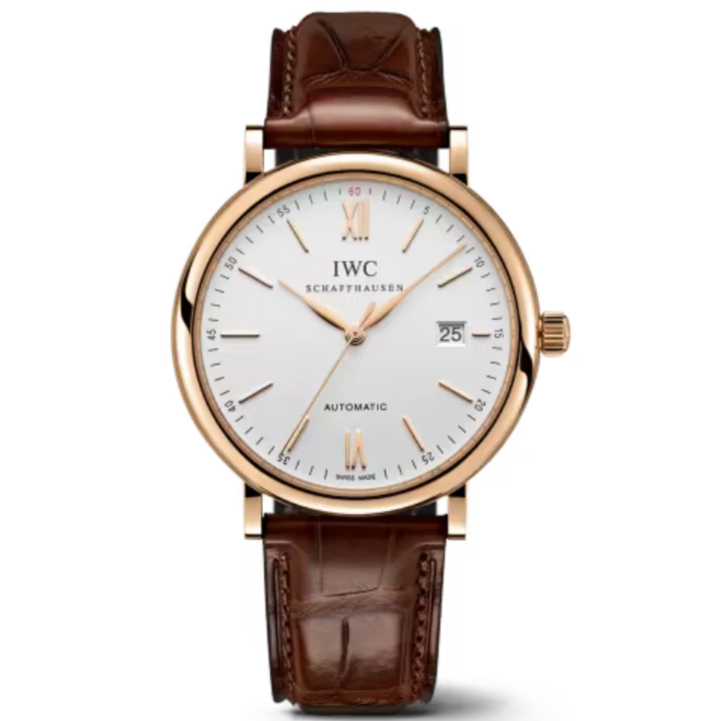 PORTOFINO AUTOMATIC 40 MM GOLD WITH SILVER DIAL