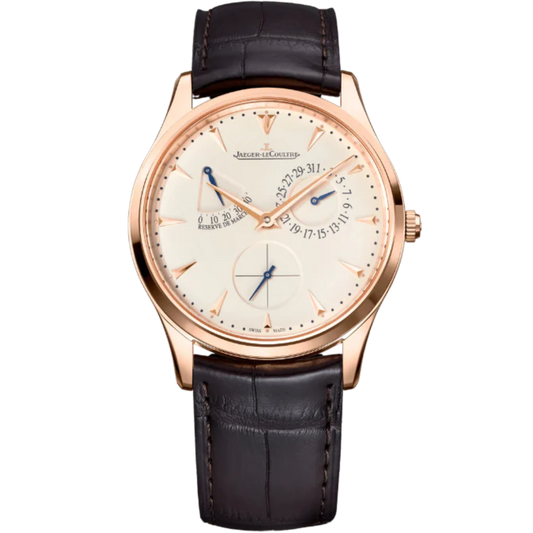 MASTER ULTRA THIN POWER RESERVE 39 MM 18K ROSE GOLD WITH EGGSHELL BEIGE DIAL