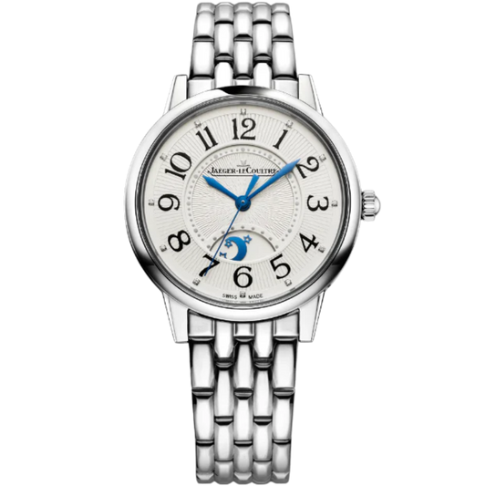 RENDEZ-VOUS CLASSIC NIGHT & DAY 34 MM STAINLESS STEEL WITH SILVER GREY GUILLOCHE DIAL