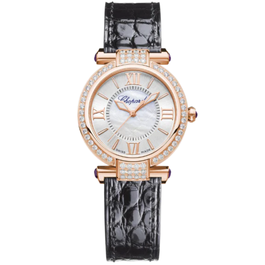 IMPERIALE 29 MM ETHICAL ROSE GOLD WITH SILVER - MOTHER OF PEARL DIAL