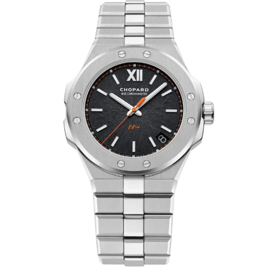 ALPINE EAGLE CADENCE 8HF 41 MM TITANIUM WITH BLACK DIAL