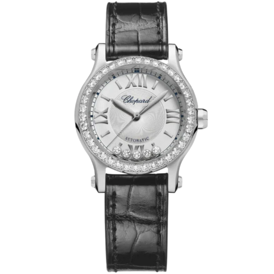 HAPPY SPORT 30 MM LUCENT STEEL™ WITH SILVER DIAL
