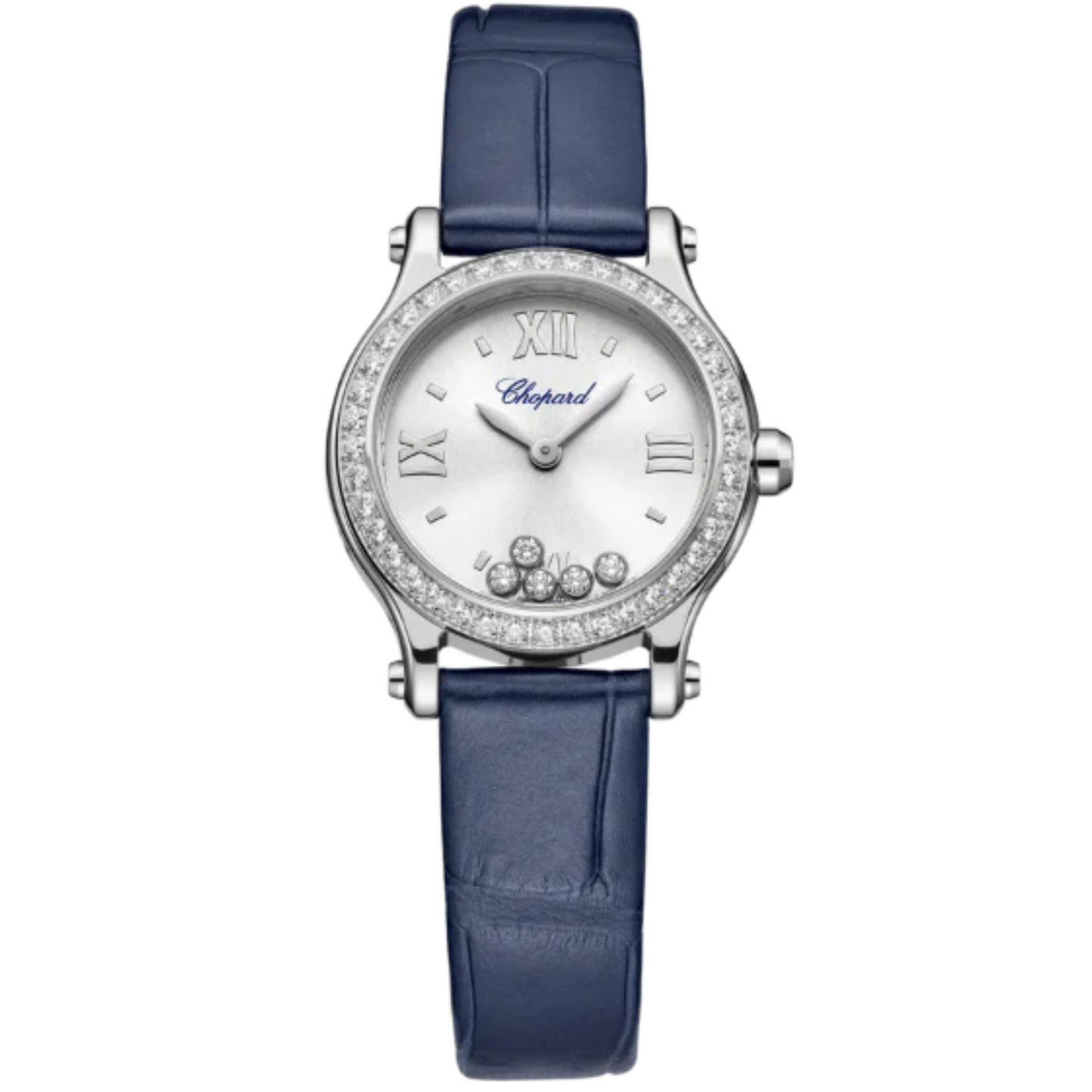 HAPPY SPORT 25 MM LUCENT STEEL™ WITH SILVER DIAL
