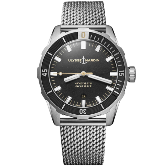 DIVER 42 MM STAINLESS STEEL WITH BLACK DIAL