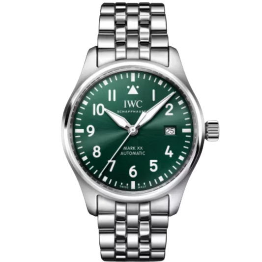 PILOT'S WATCH MARK XX 40 MM STAINLESS STEEL WITH GREEN DIAL