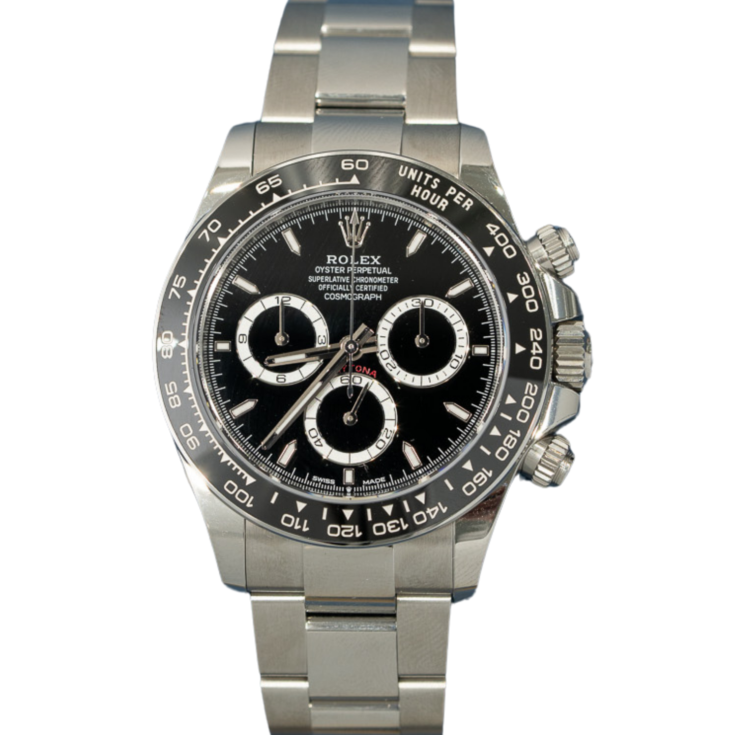 Rolex Daytona Ref. 126500LN Stainless Steel Black Dial