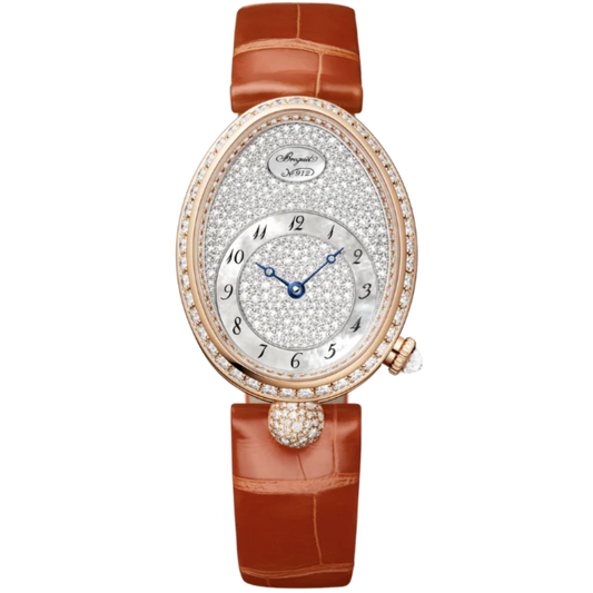 REINE DE NAPLES 8938 36 MM ROSE GOLD WITH MOTHER OF PEARL DIAL
