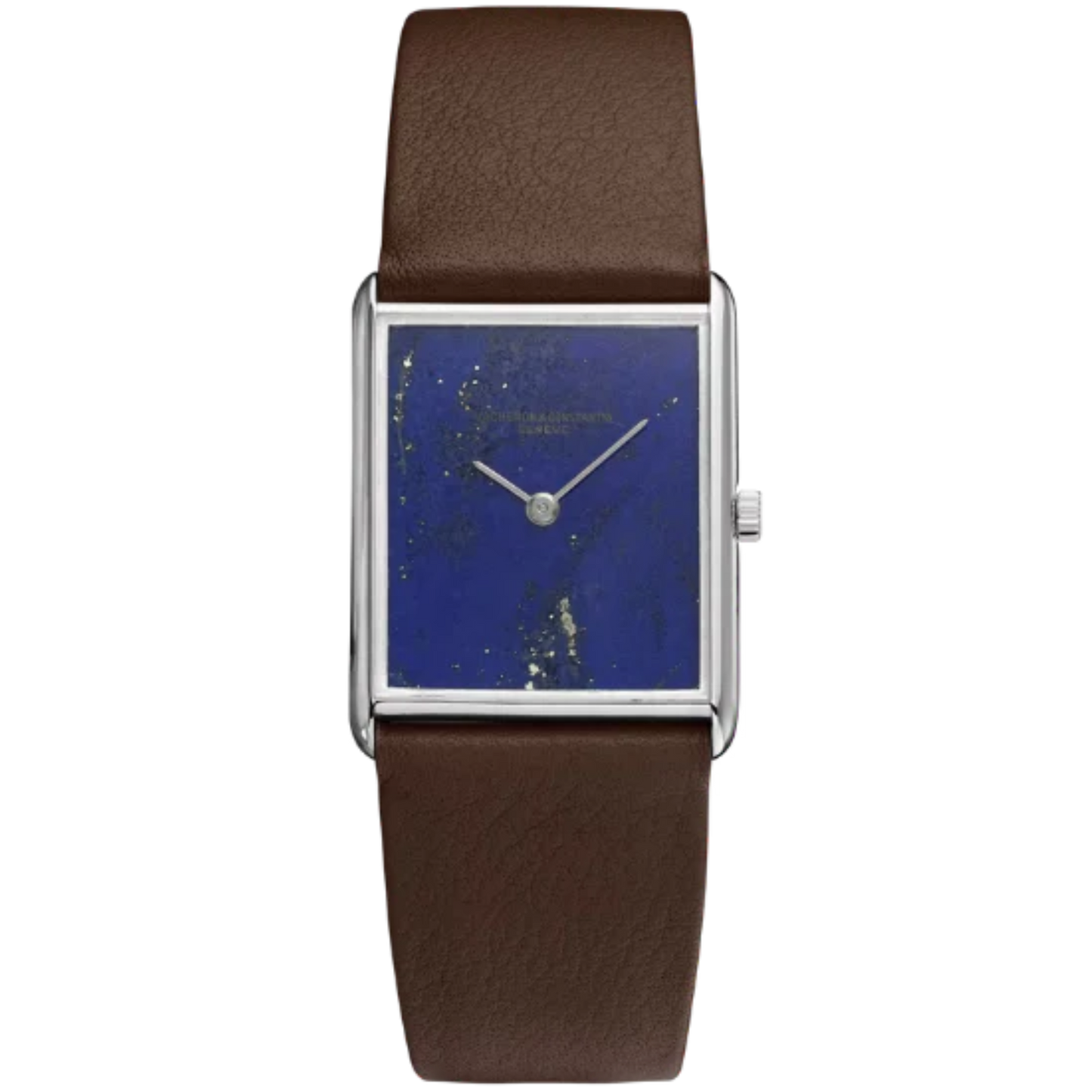 LES COLLECTIONNEURS REFERENCE 7753P 24 MM 18K WHITE GOLD WITH BLUE LAPIZ LAZULI DIAL