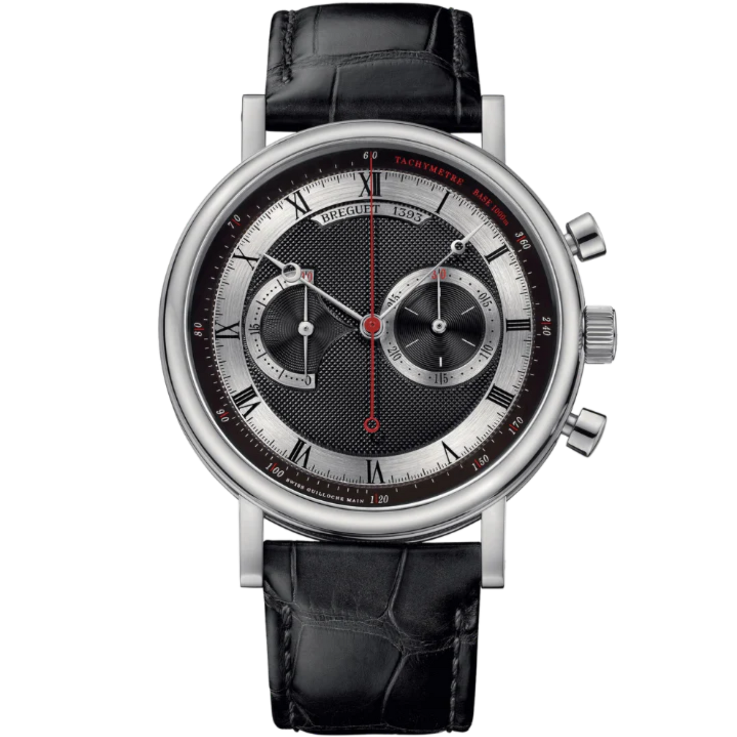 CLASSIQUE 5287 42 MM WHITE GOLD WITH BLACK RHODIUM DIAL