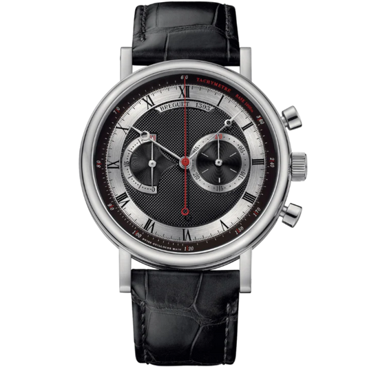 CLASSIQUE 5287 42 MM WHITE GOLD WITH BLACK RHODIUM DIAL