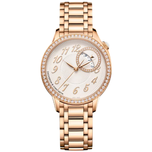 EGERIE SELF WINDING 35 MM 18k PINK GOLD WITH BRASS DIAL