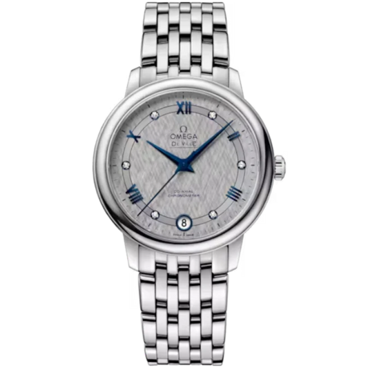 DE VILLE PRESTIGE 33 MM STAINLESS STEEL WITH GREY DIAL