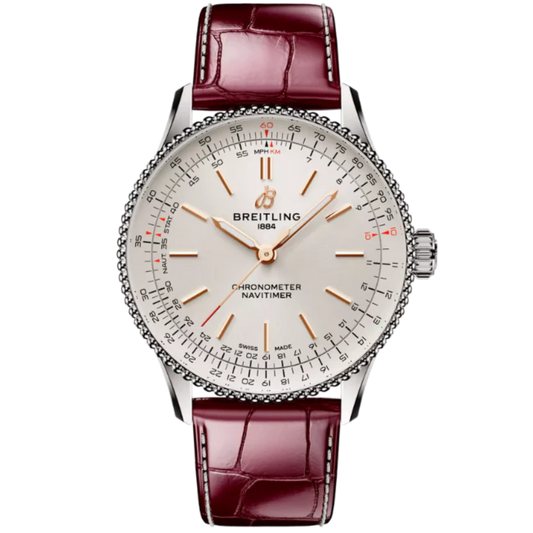 NAVITIMER AUTOMATIC 36 MM STAINLESS STEEL WITH CREAM DIAL