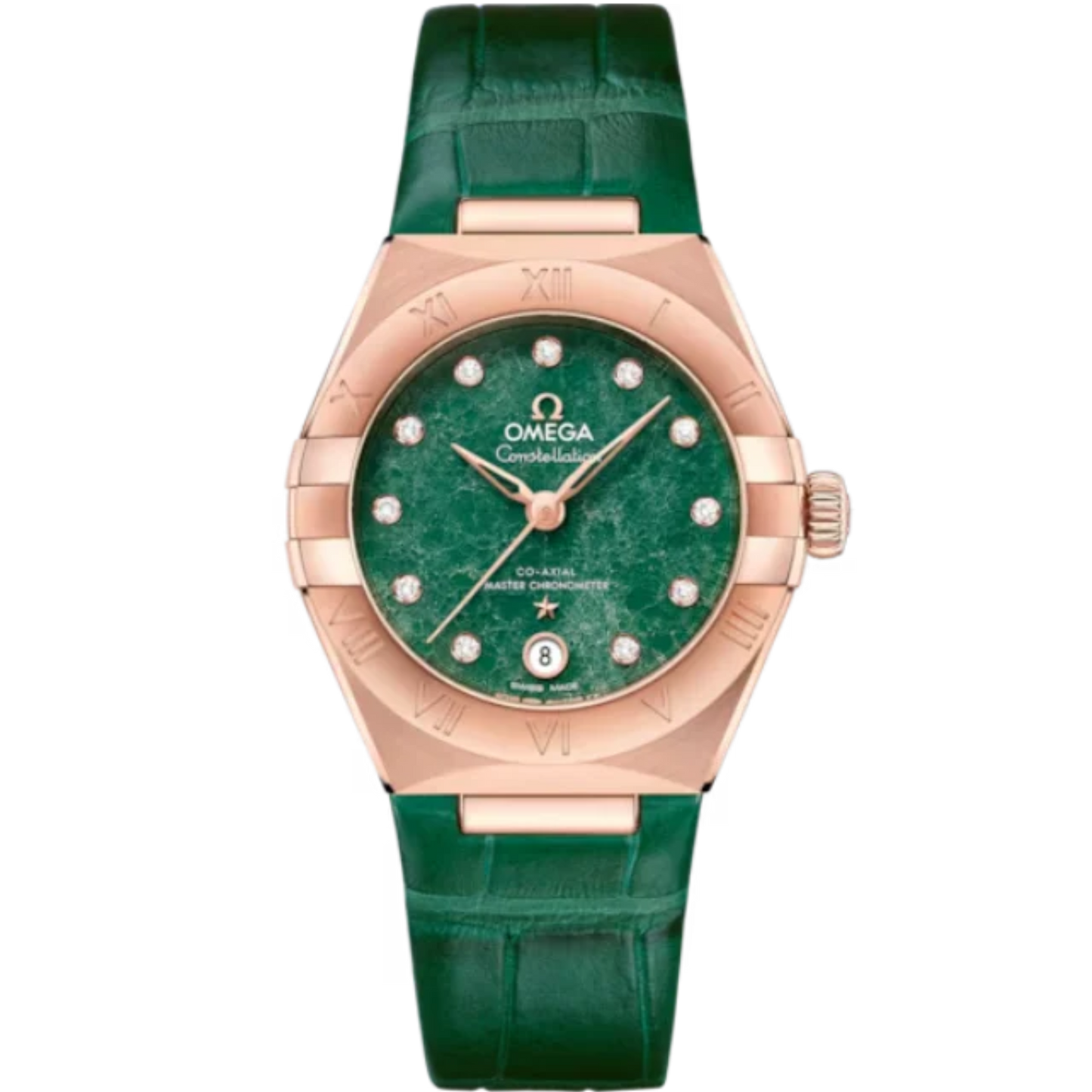 CONSTELLATION 29 MM SEDNA™ GOLD WITH GREEN DIAL