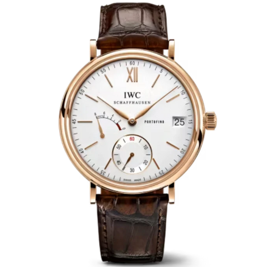 PORTOFINO HAND-WOUND EIGHT DAYS 45 MM GOLD WITH WHITE DIAL